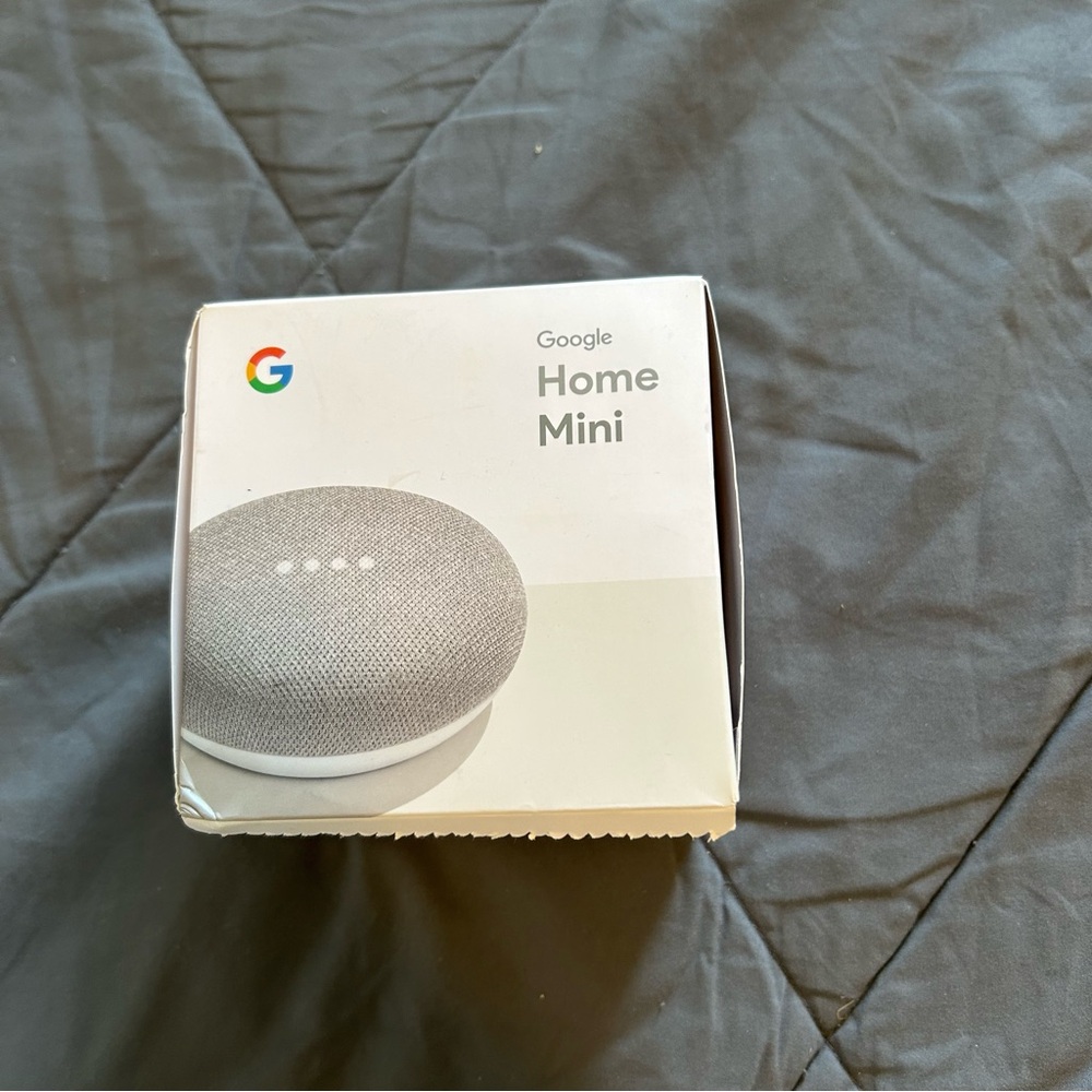 Google Home Mini Smart Speaker - Gray